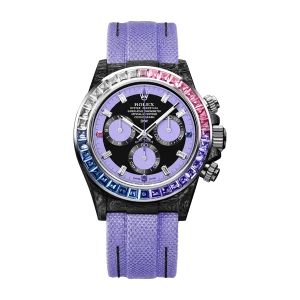 ROLEX Diw Daytona carbon rainbow violet 40mm carbon